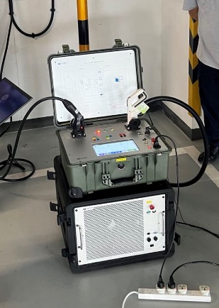 Electric vehicle charging pile charging verification, debugging and online testing equipment